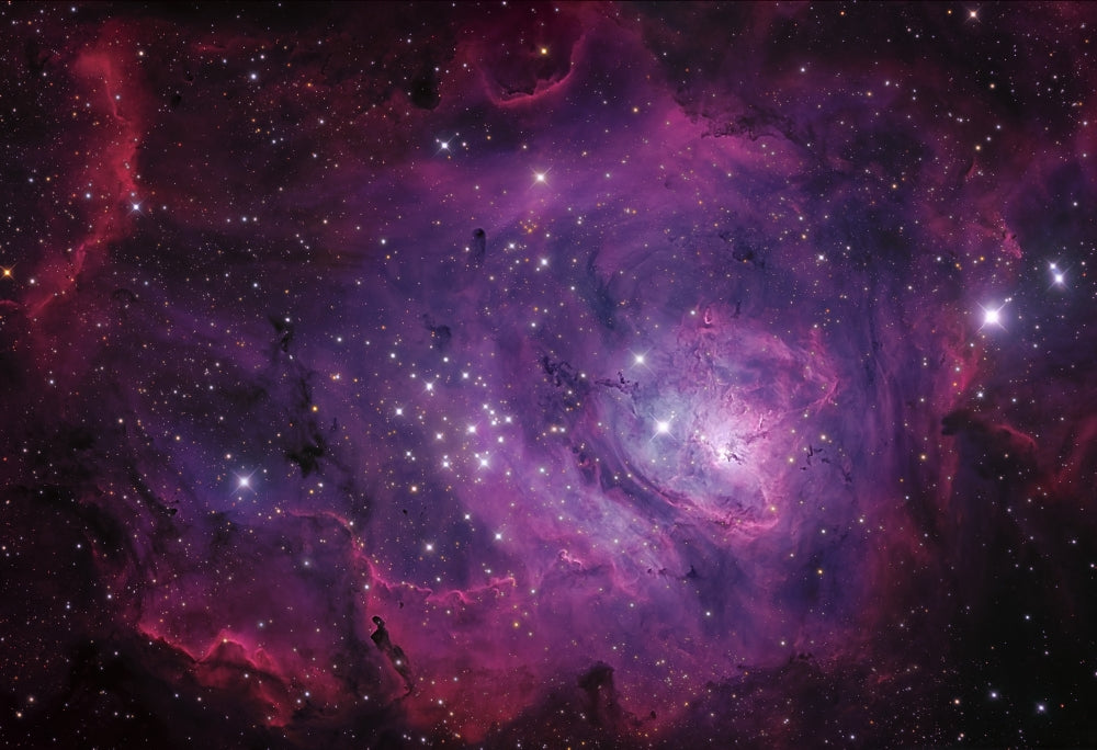 Messier 8 Lagoon Nebula Poster Print by Michael Miller