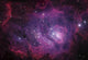 Messier 8 Lagoon Nebula Poster Print by Michael Miller
