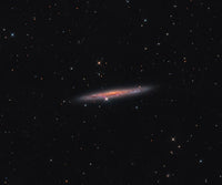 NGC 4437 Galaxy Poster Print by Stocktrek Images