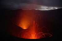 Yasur eruption print from Tanna Island in Vanuatu by Martin Rietze