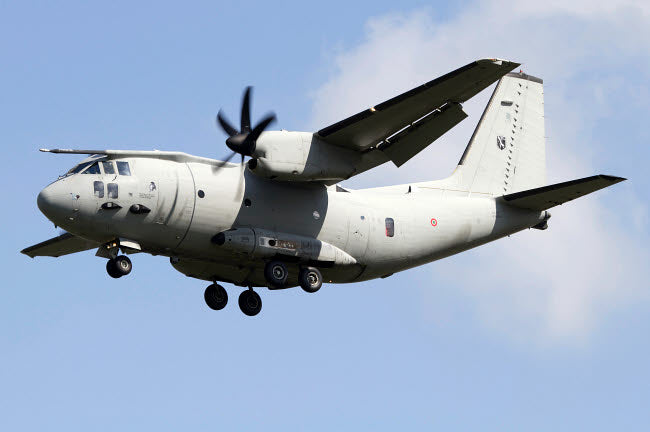 Alenia C-27J Spartan of the Italian Air Force Poster Print by Luca Nicolotti