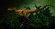 Pycnonemosaurus Dinosaur Poster Print showcasing a carnivorous theropod dinosaur from the Late Cretaceous period.