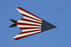 F-117 Nighthawk flying over California - Poster Print