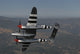 P-38 Lightning in flight over Santa Rosa, California poster print