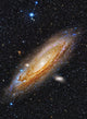 Messier 31 Andromeda Galaxy Poster Print by Roberto Colombari