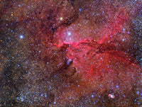 NGC 6188 Emission Nebula Poster Print by Roberto Colombari