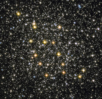 NGC 6362 Globular Cluster Poster Print - Astronomy Art