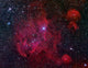 IC 2944 Running Chicken Nebula Poster Print by Roberto Colombari