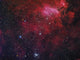 Open Cluster NGC 6231 and Prawn Nebula Poster Print