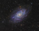 The Triangulum Galaxy (Messier 33) Poster Print showing intricate details of the galaxy.