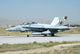 Spanish Air Force EF-18M jet taxiing at Konya Air Base in Turkey poster print by Riccardo Niccoli.