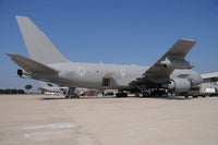 Italian Air Force KC-767A tanker planes at Pratica di Mare Air Base poster print