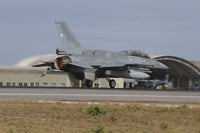 Chilean Air Force F-16D Block 50 taking off from Natal Air Force Base poster print