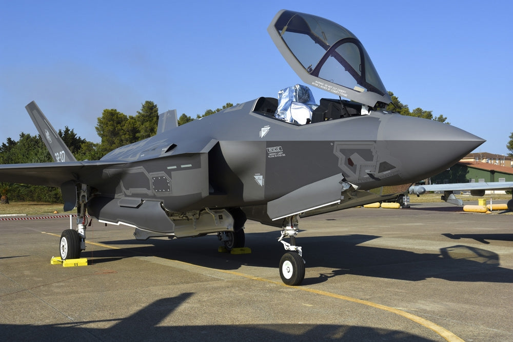 Italian Air Force F-35A Lightning II Poster Print by Riccardo Niccoli