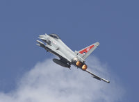 Royal Air Force Typhoon FGR4 Taking Off Poster Print by Riccardo Niccoli