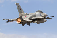 F-16E Desert Falcon Poster Print showcasing UAE Air Force at Nellis AFB