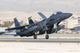 F-15E Strike Eagle landing at Nellis Air Force Base poster print.