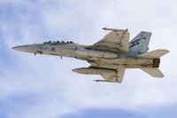 Royal Australian Air Force F/A-18F Super Hornet taking off poster print.