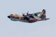 Spanish Air Force KC-130 Hercules on a Red Flag mission poster print.