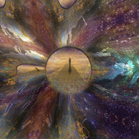 Man Journeys Through Doorway of Time Poster Print by Bruce Rolff
