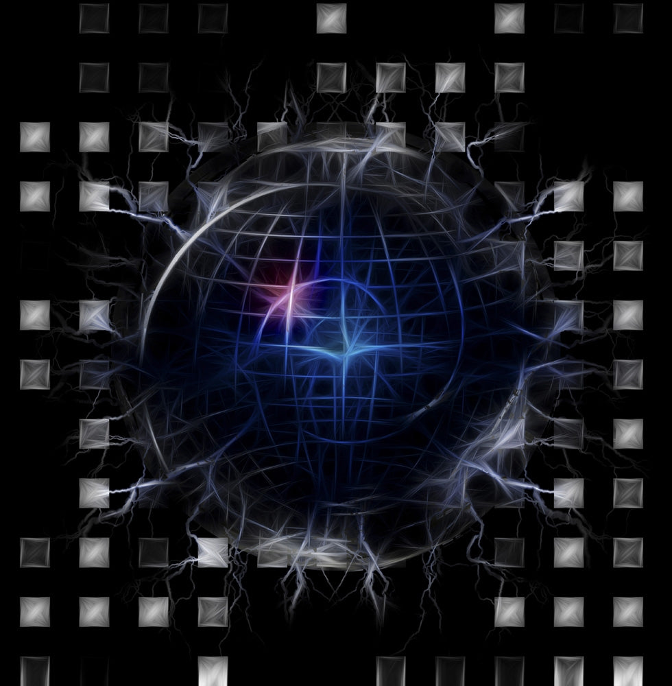 Spiral of Time Enclosed in Crystal Sphere Poster Print by Bruce Rolff