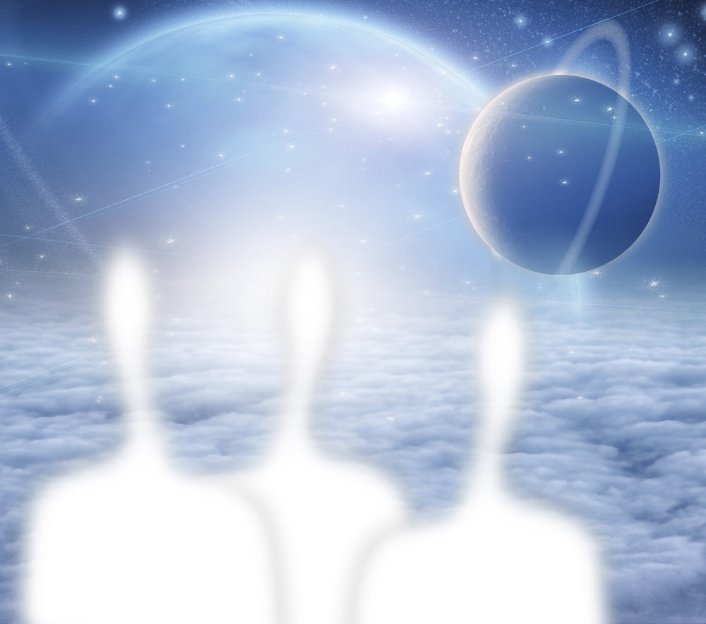Bright Silhouettes Over Endless Universe poster print by Bruce Rolff