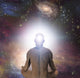 Man in Lotus Position Poster Print by Bruce Rolff