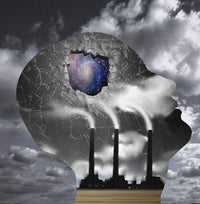 Hole in Head Factory Mind Poster Print by Bruce Rolff, vibrant imagery for creative decor.