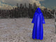 Traveler Before the Destroyed City Poster Print by Bruce Rolff