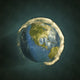 Planet Earth Poster Print by Bruce Rolff showcasing vibrant colors and details.