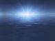 Abstract Horizon Glowing Light Poster Print by Bruce Rolff