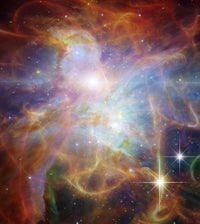 Vivid Abstract Galactic Space Poster Print by Bruce Rolff
