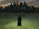 Traveler Before the Great City Poster Print by Bruce Rolff