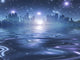 Surreal painting of a futuristic city landscape poster print by Bruce Rolff.