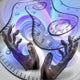 Manipulation of Time Poster Print by Bruce Rolff showcasing human hands and abstract time concept.