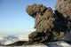 Aerial view of ash cloud erupting from Eyjafjallajokull Volcano, Iceland.