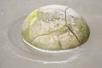 Moeraki Boulders Poster Print showcasing spherical septarian concretions at Koekohe Beach, New Zealand.