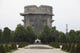 Remains of Anti-aircraft G-Tower, Flak Tower VII poster print from Vienna, Austria.