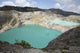 Colourful crater lakes of Kelimutu volcano poster print showcasing vibrant colors.