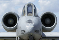 A-10A Thunderbolt II front view poster print of the U.S. Air Force in Geilenkirchen, Germany.
