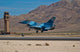 US Air Force F-16C taking off from Nellis Air Force Base poster print