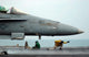 F/A-18C Hornet Launch Poster featuring a catapult shooter by Stocktrek Images