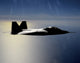 Over California F/A-22 Raptor Training Mission Poster Print