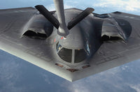 B-2 Spirit Bomber Refueling from KC-135 Stratotanker Poster Print