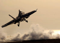 F/A-18F Super Hornet Takes Flight Poster Print by Stocktrek Images