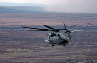 CH-53E Super Stallion in flight poster print