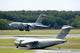 C-17 Globemaster III performing touch and go landings poster print.