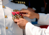 The Legion of Merit Medal Poster Print depicting military achievement.