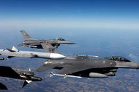 US Air Force F-16 Fighting Falcon aircraft poster print