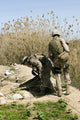 March 9, 2007 Marines Searching for Weapons Caches in Iraq Poster Print